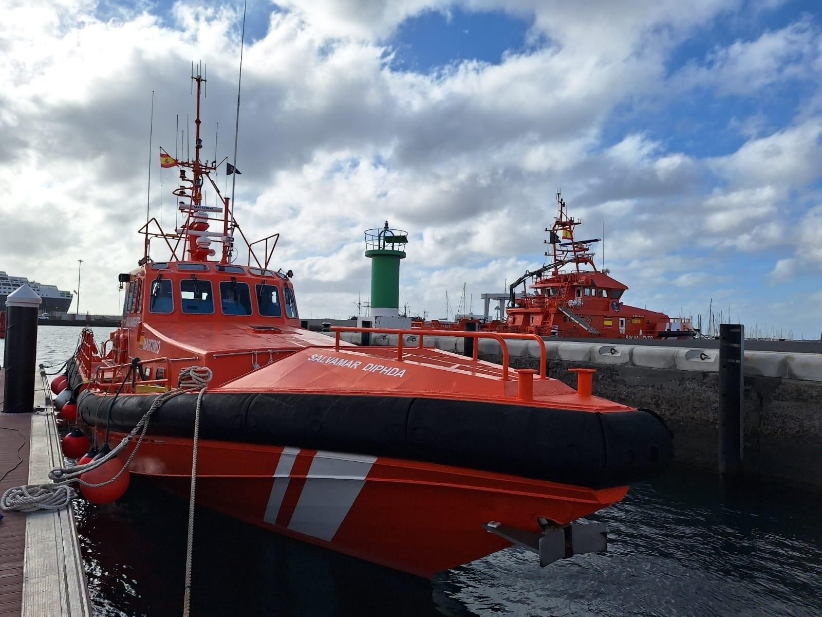 Imatge d'arxiu d'una embarcació de Salvament Marítim Imatge d'arxiu d'una embarcació de Salvament Marítim