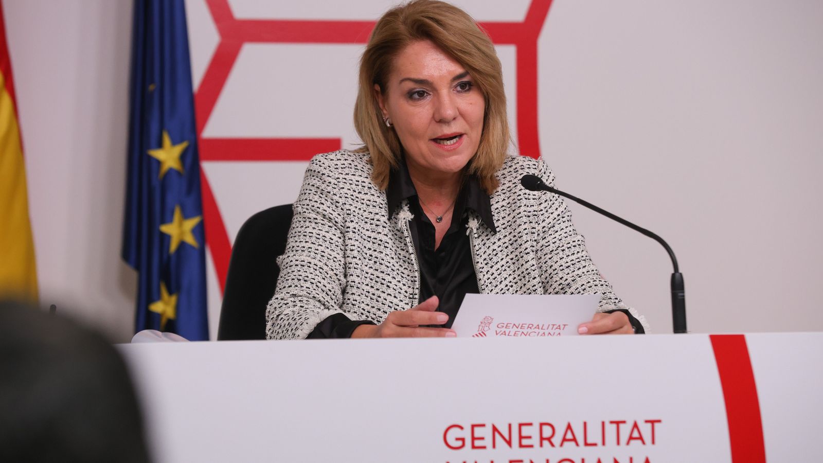 La vicepresidenta i portaveu del Consell, Susana Camarero