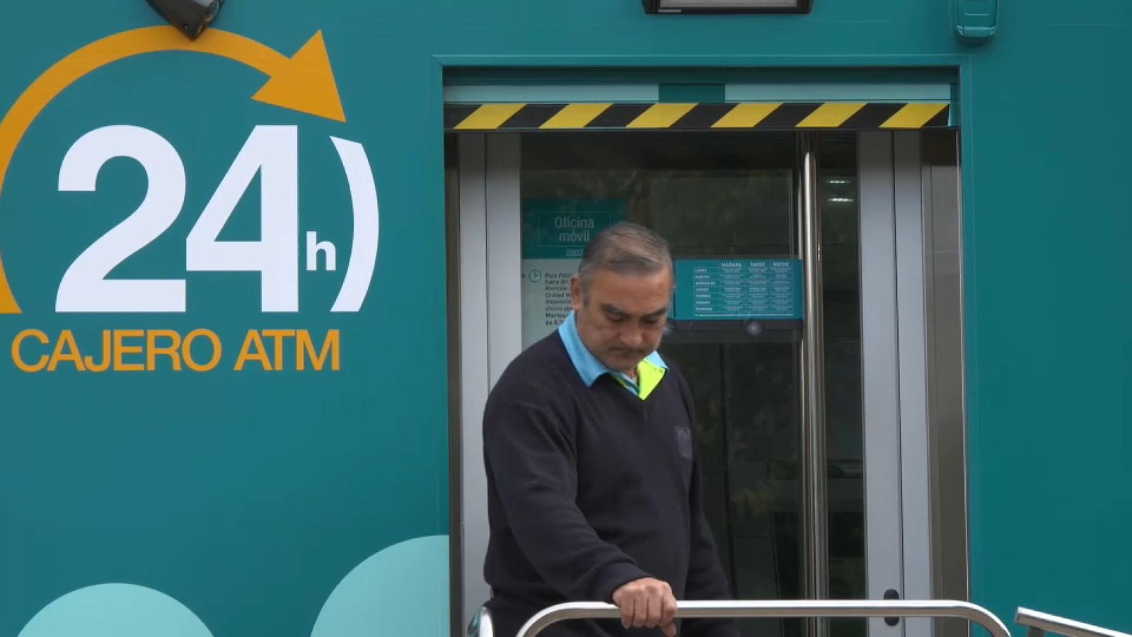 Un caixer itinerant ve els dilluns a Villahermosa del Río