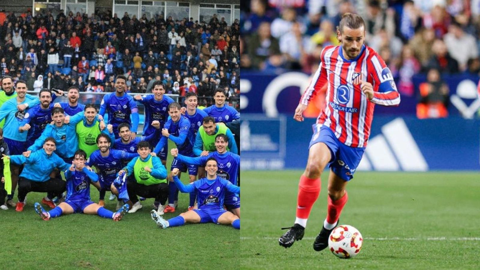 Ourense i Atlètic de Madrid, rivals del València i Elx en Copa del Rei