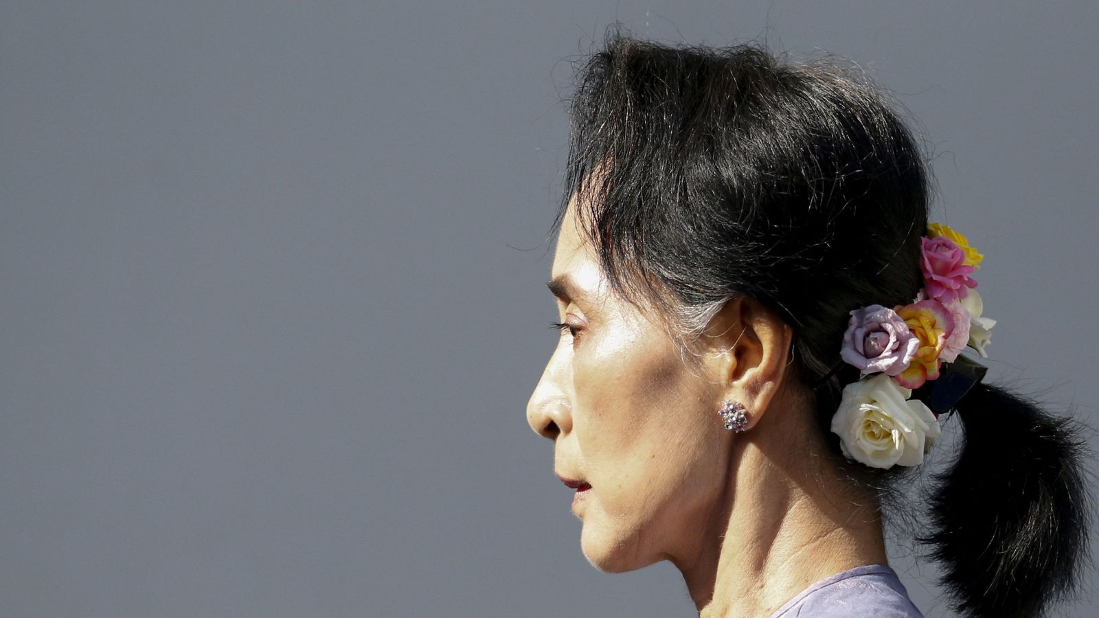 L'expresidenta birmana i premi Nobel de la Pau Aung San Suu Kyi en una imatge de 2015