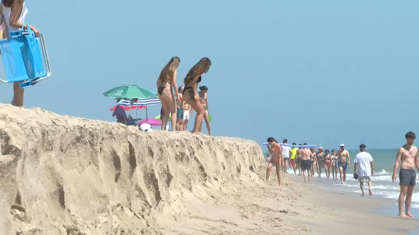 Escaló aparegut a la platja de Motilla de Sueca