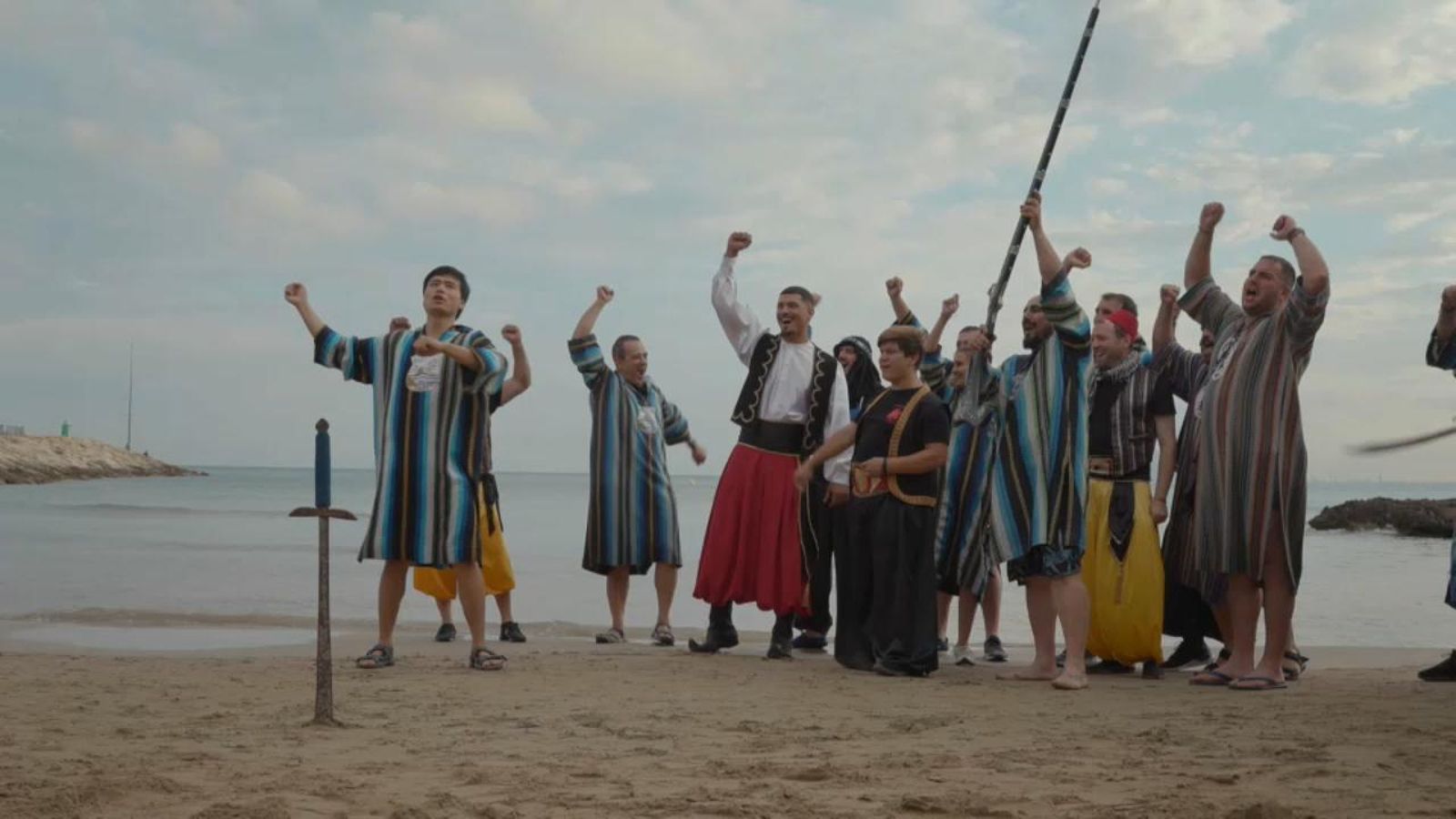 Hu Zhao participa en el Desembarcament de Calp