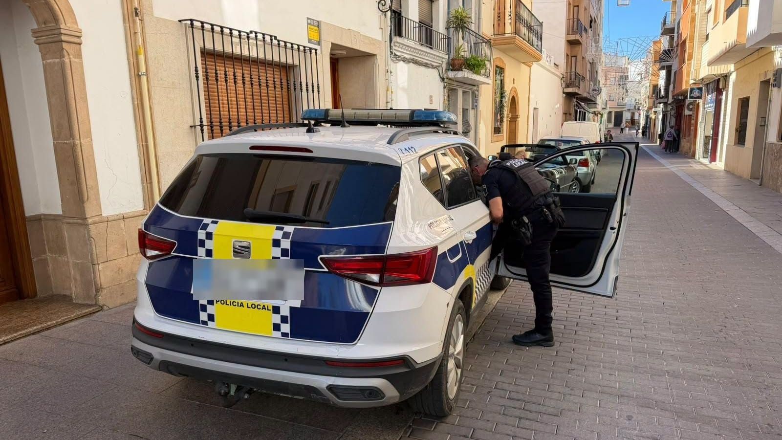 Imatge d'arxiu de la Policia Local de Calp