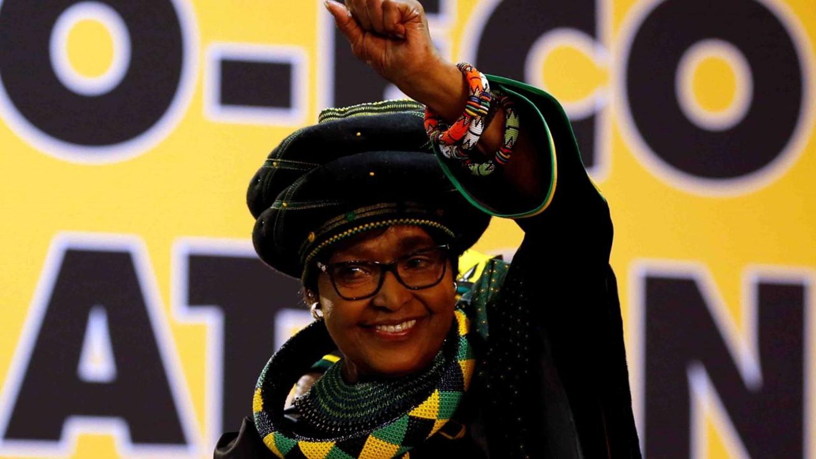 Winnie Madikizela-Mandela, activista contra l'apartheid i exdona de l'expresident de Sud-àfrica, Nelson Mandela