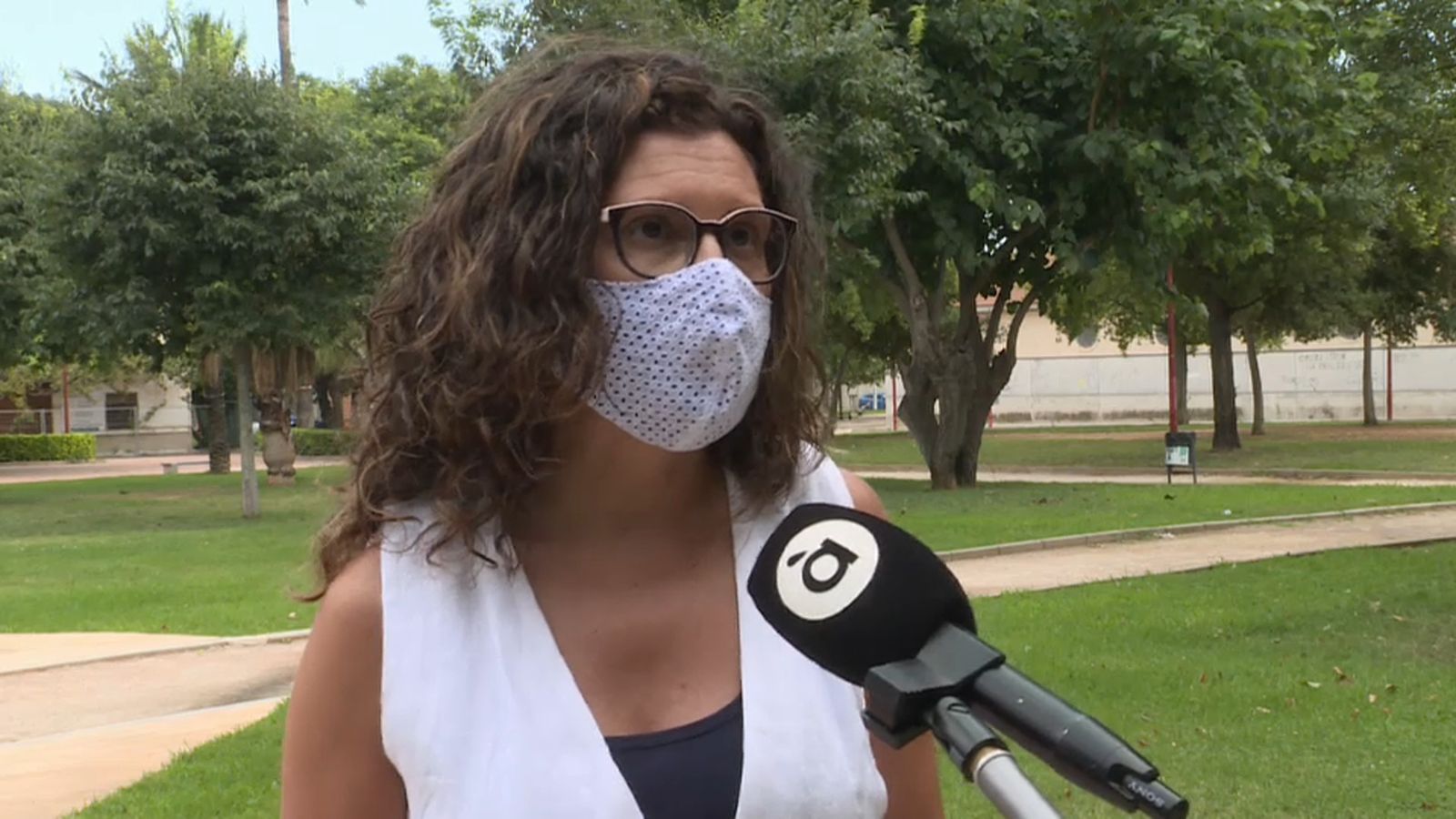 L'alcaldessa de Paiporta, Isabel Martín, aquest dilluns