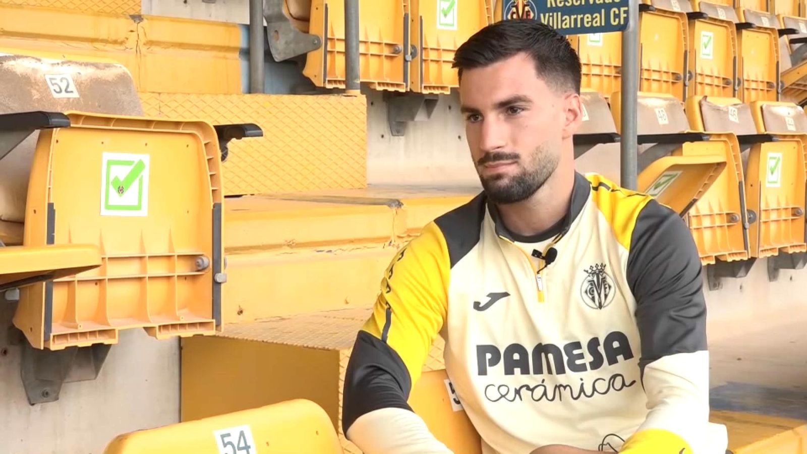 El jugador del Vila-real, Álex Baena