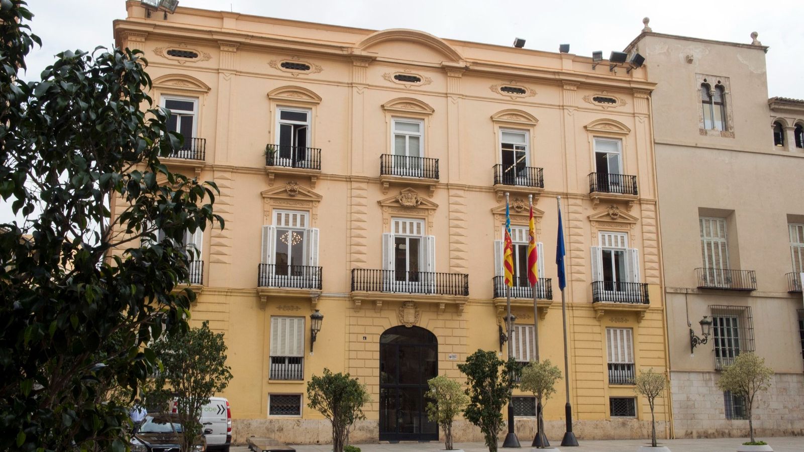 Seu de la Diputació de València, a la plaça de Manises