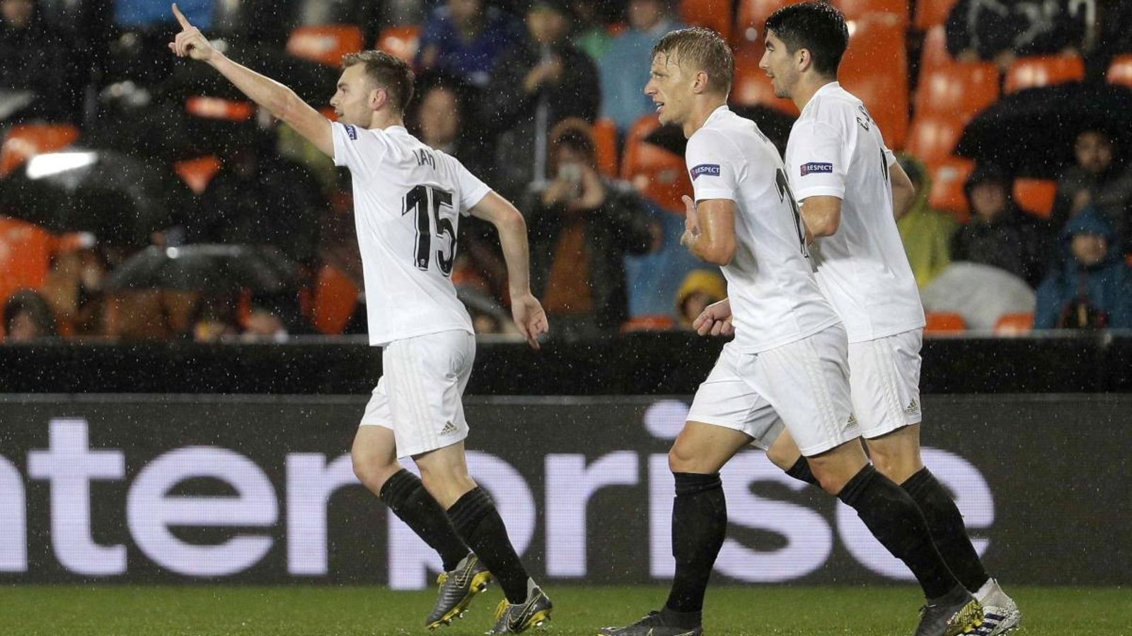 Lato celebra el matiner gol que sentencià l'eliminatòria.