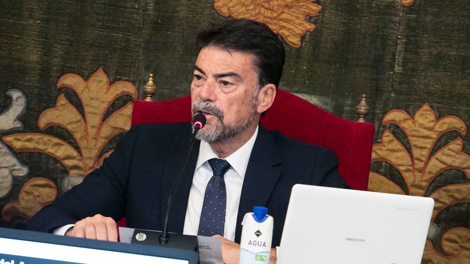 L'alcalde d'Alacant, Luis Barcala