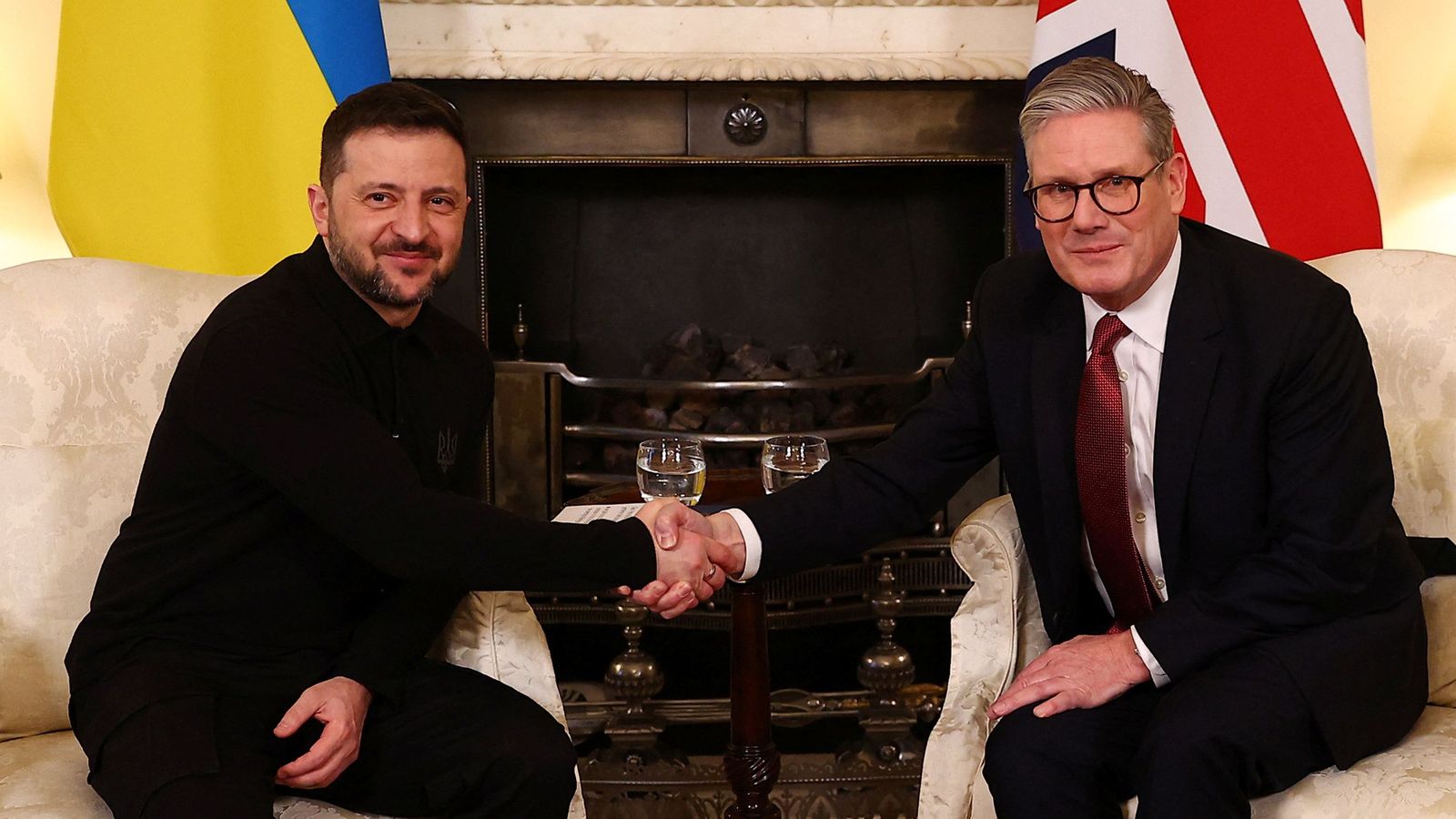 Zelenski i Starmer, este dissabte a la residència del primer ministre britànic