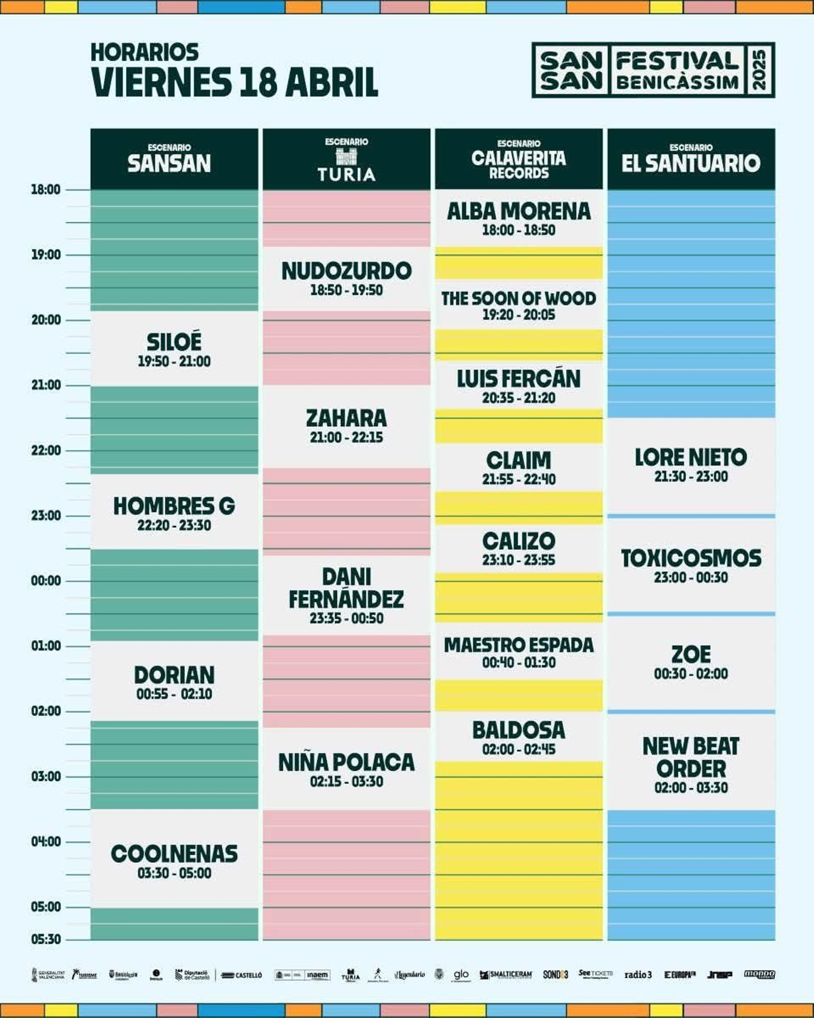 Divendres 18 de abril