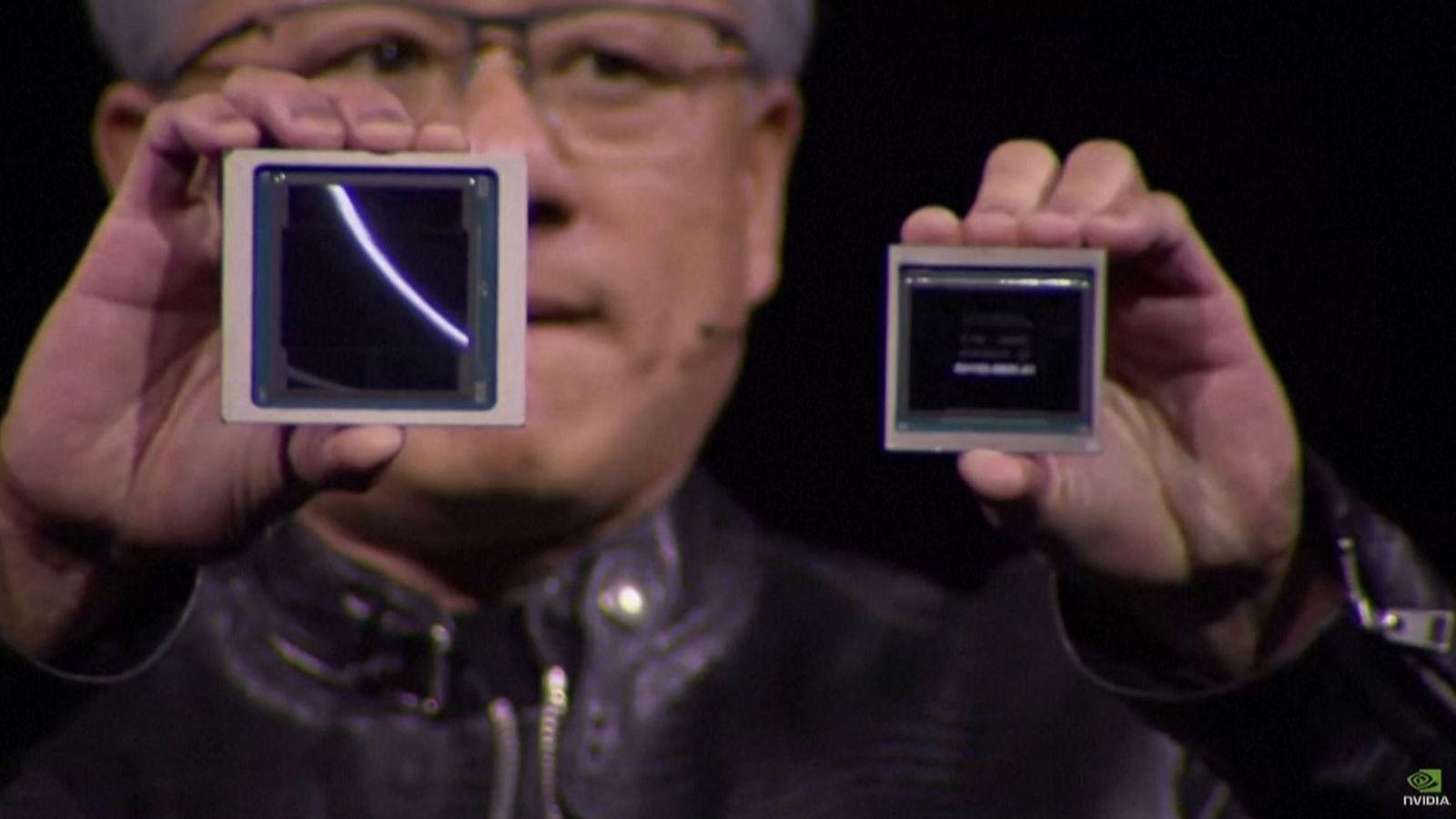 El director executiu d'Nvidia, Jensen Huang, presenta Blackwell, el nou xip de la companyia