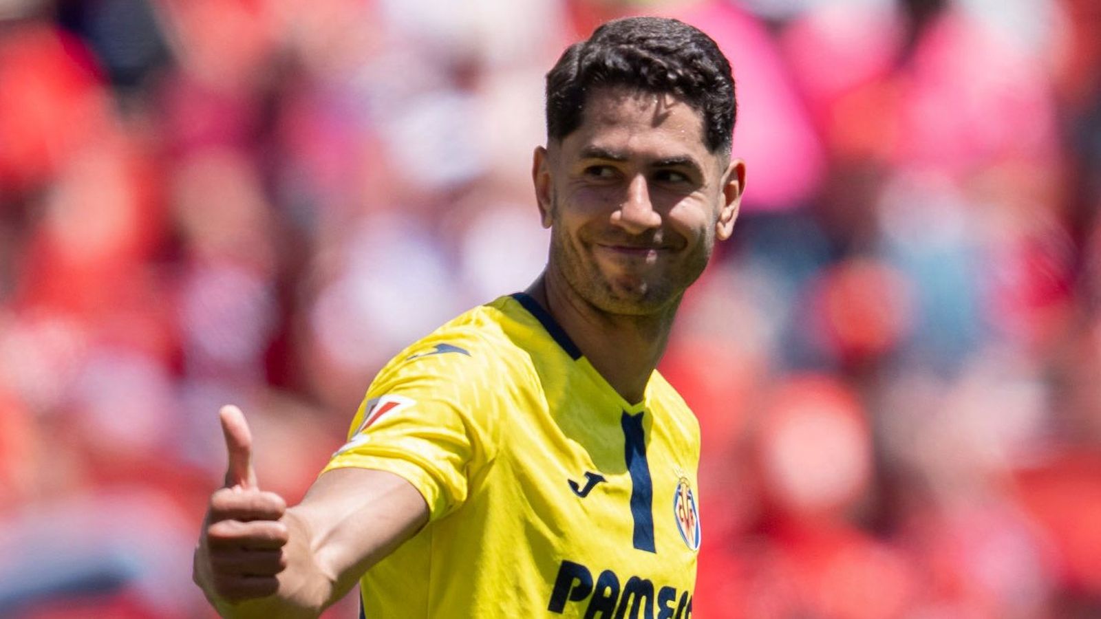 El jugador del Villarreal, Ayoze