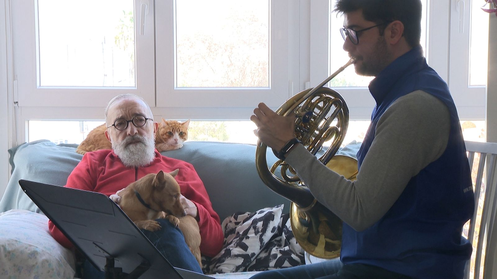 Microconcert d'Eliseo per a persones vulnerables