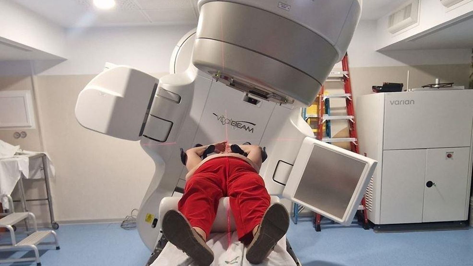 Sessió de radioteràpia