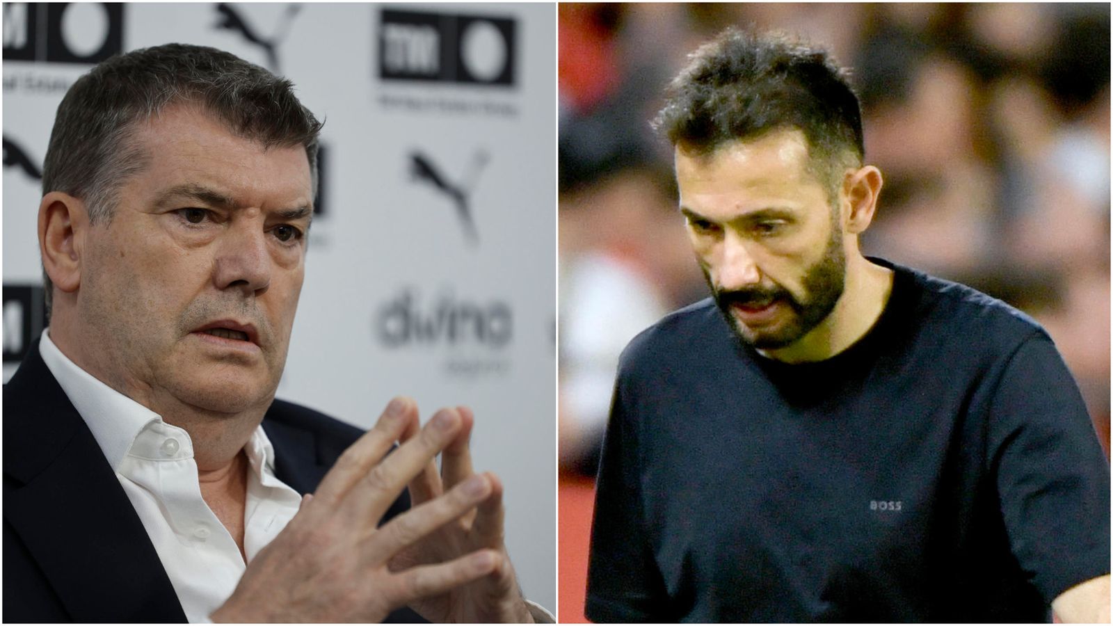 Gourlay i Corberán, en dos imatges d'arxiu