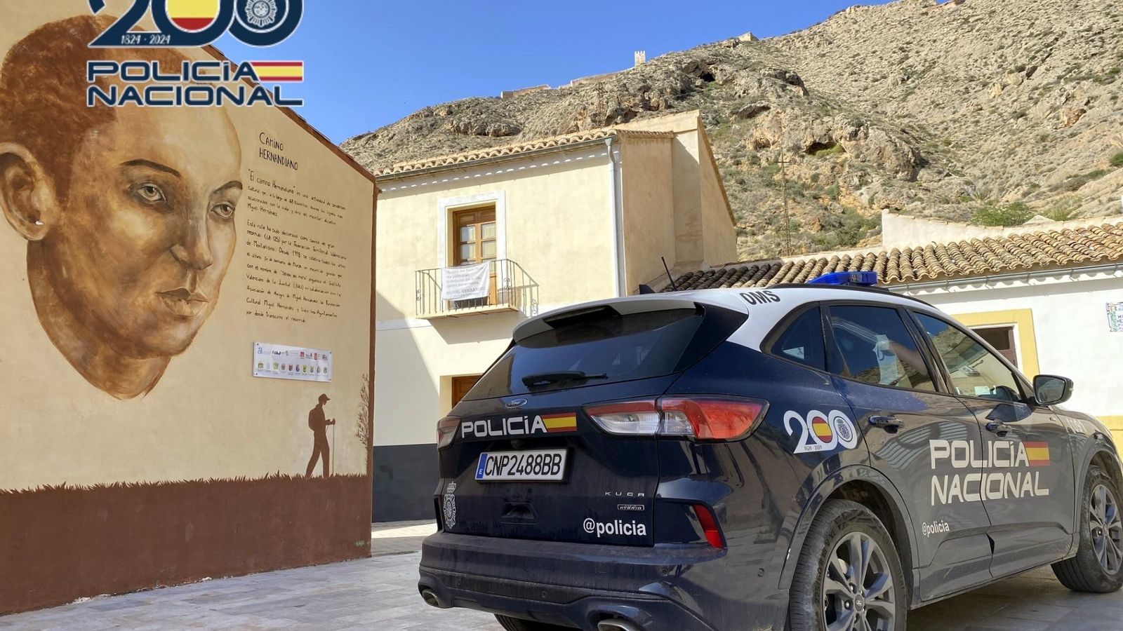 La Policia Nacional a Oriola