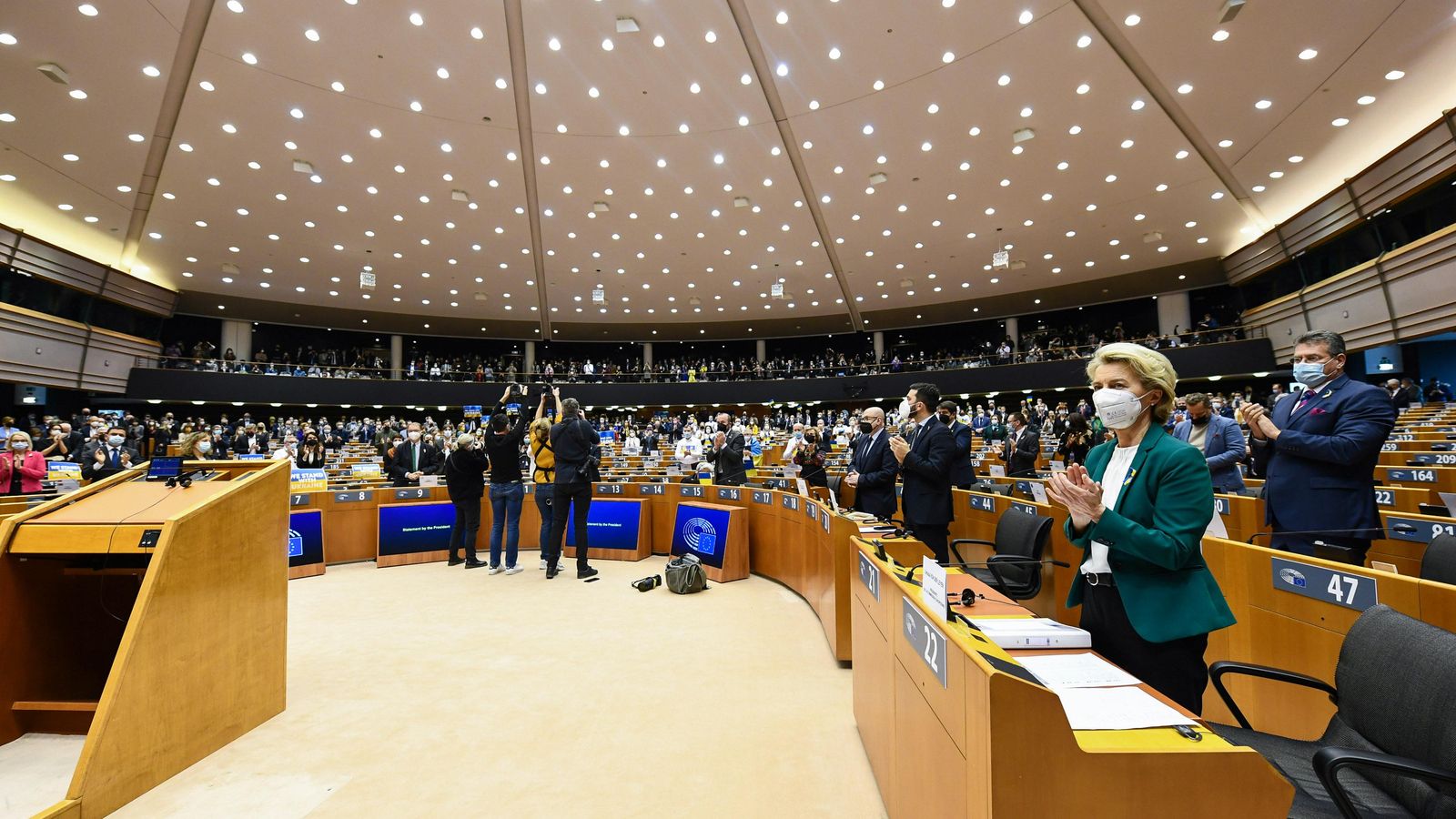 Imatge posterior a la votació