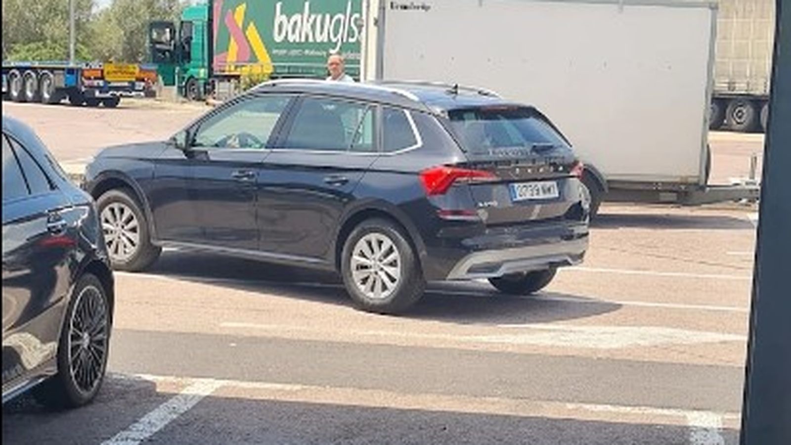 Un usuari alertava amb esta foto de robatoris a l'estació AP7 de Benicarló