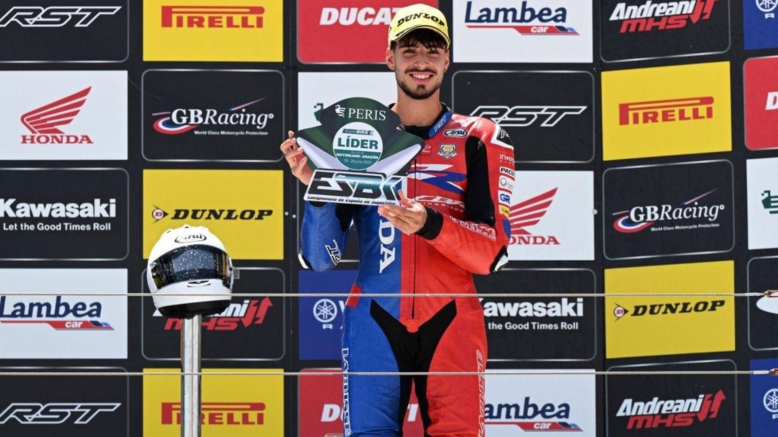 Borja Gómez liderava la classificació en el campionat europeu d'Stock 1.000 després de l'última victòria a Aragó