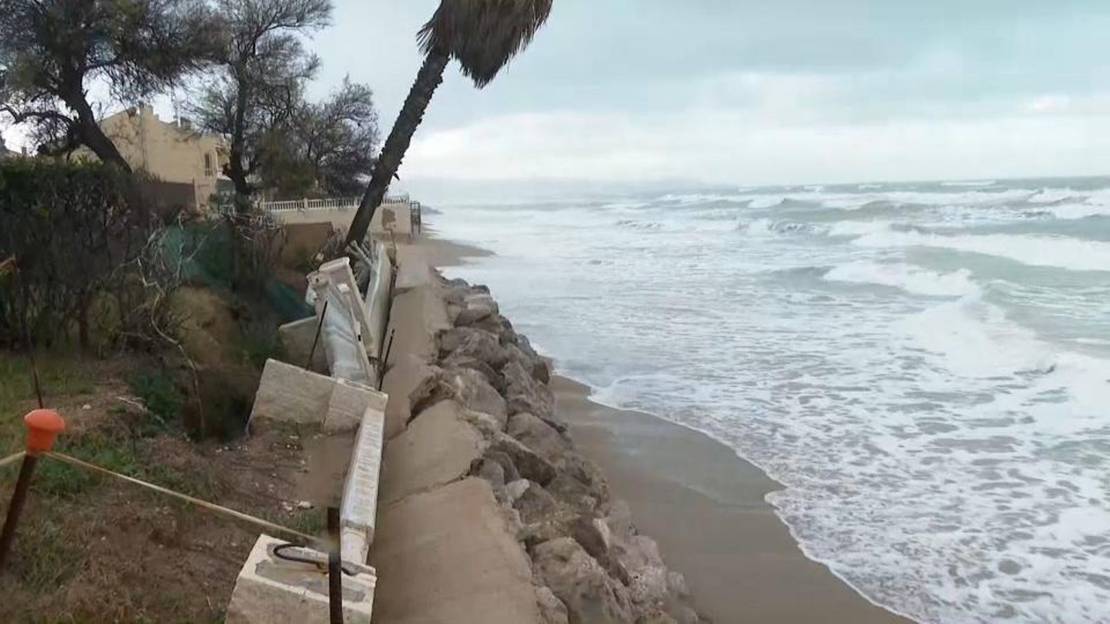 La regressió de la platja, en imatges