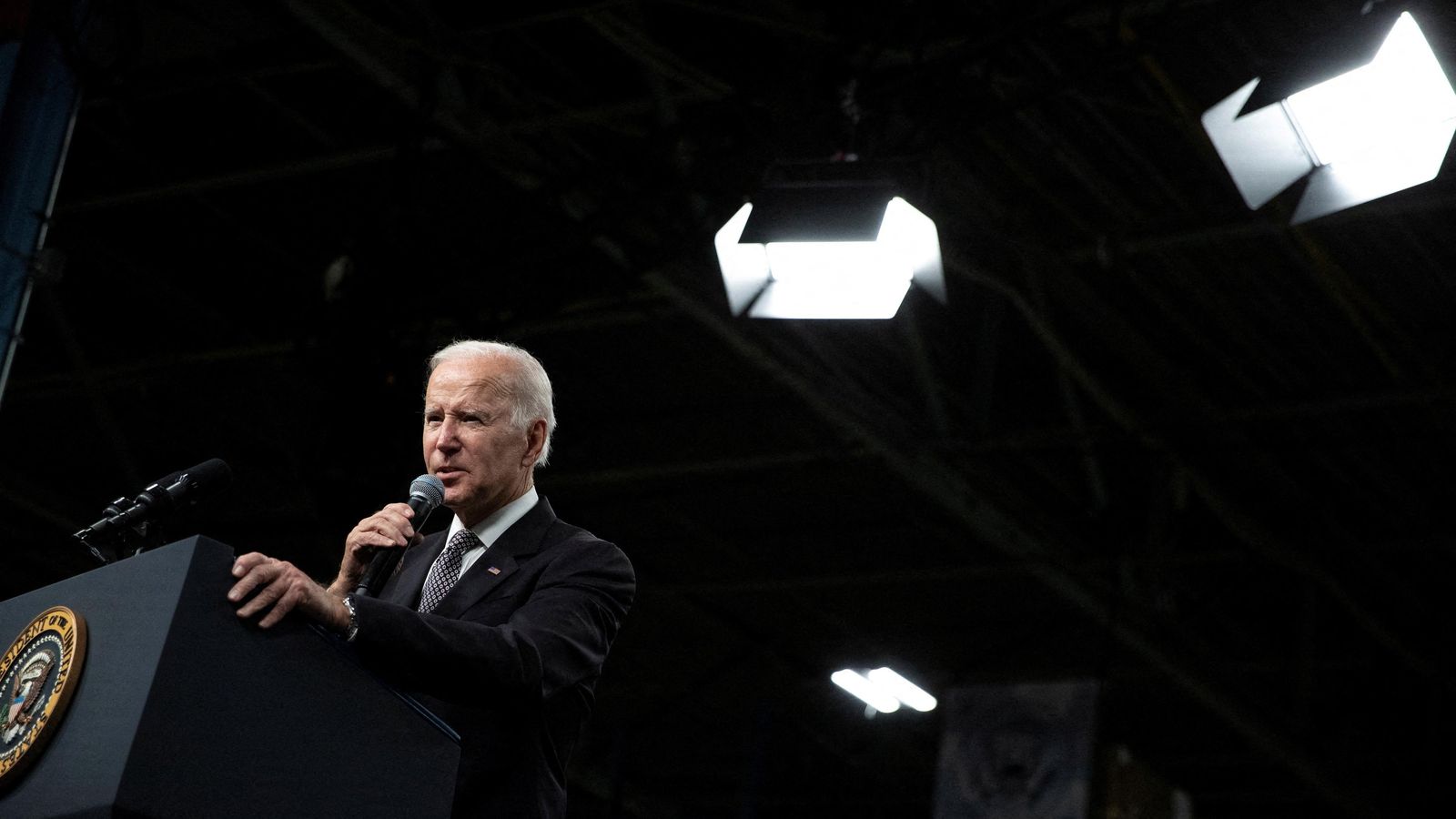 El president dels EUA Joe Biden en un acte del passat 6 d'Octubre a Nova York