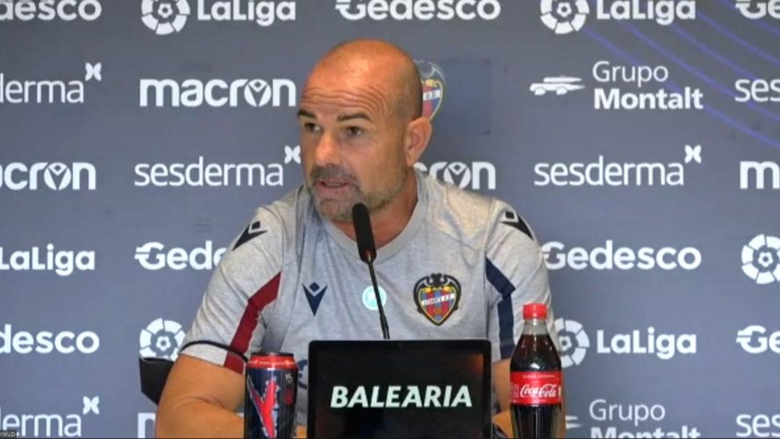 L'entrenador del Llevant, Paco López