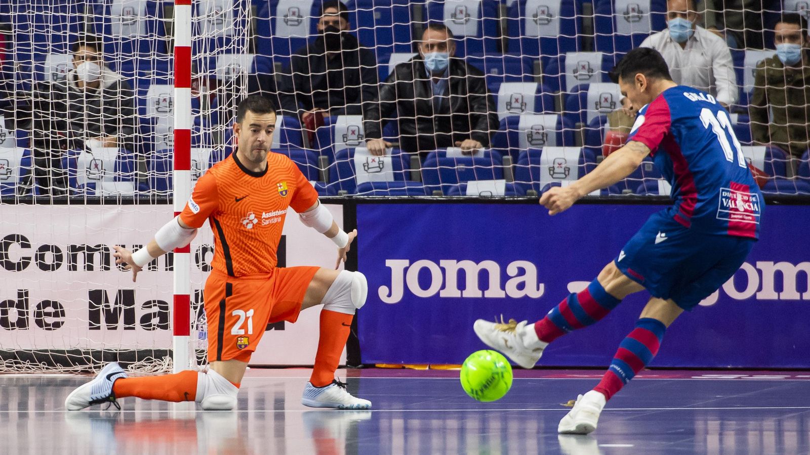 Gallo ha marcat el segon gol del Llevant