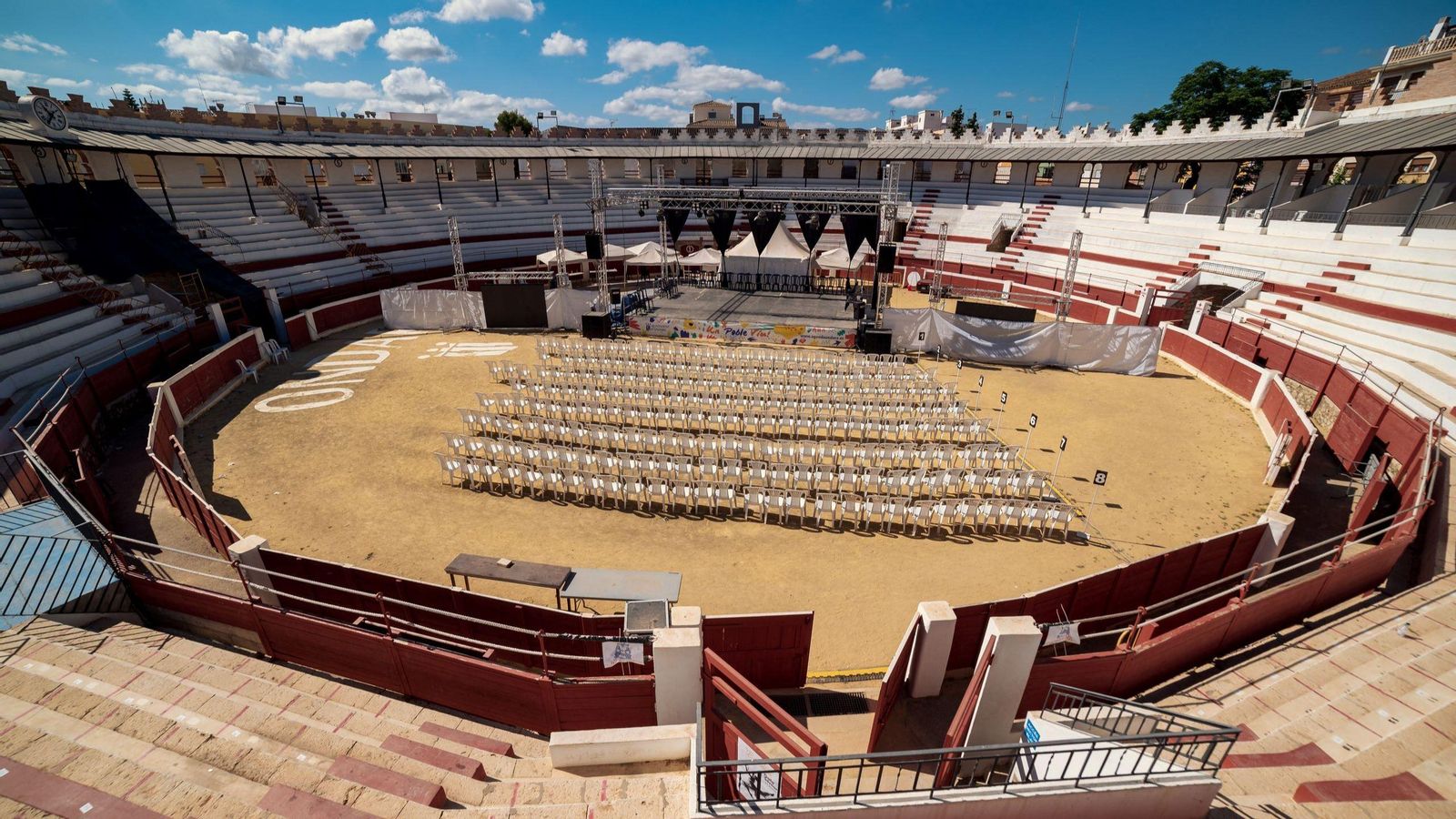 Imatge d'arxiu de la Plaça de Bous d'Ondara