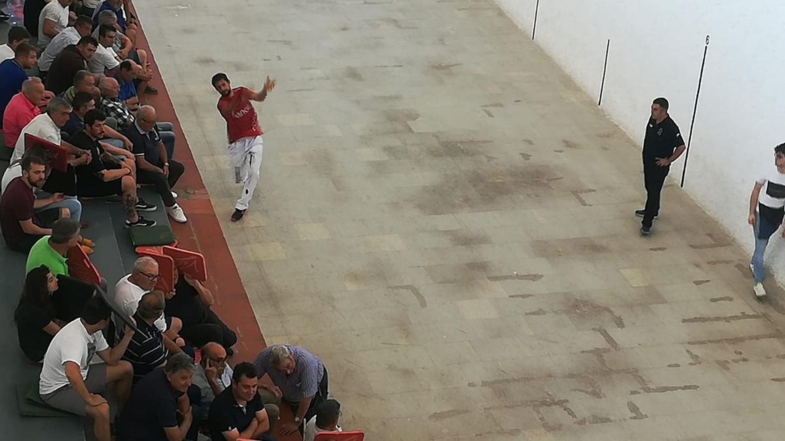 Soro III en un moment de la semifinal a Guadassuar