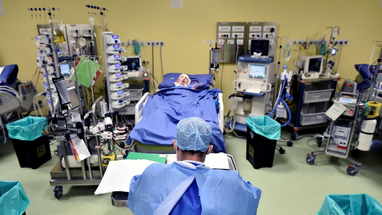 Unitat de Cures Intensives a l'Hospital San Raffaele de Milà