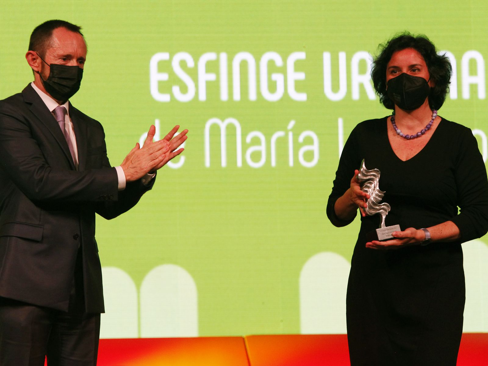 María Lorenzo, guanyadora 'ex aequo' del premi a curtmetratge d'animació nacional per 'Esfinge urbana'