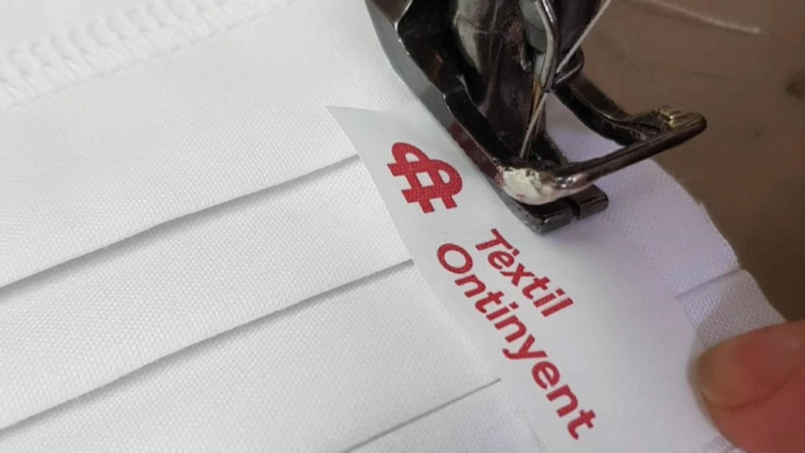 Mascaretes amb la marca Tèxtil Ontinyent