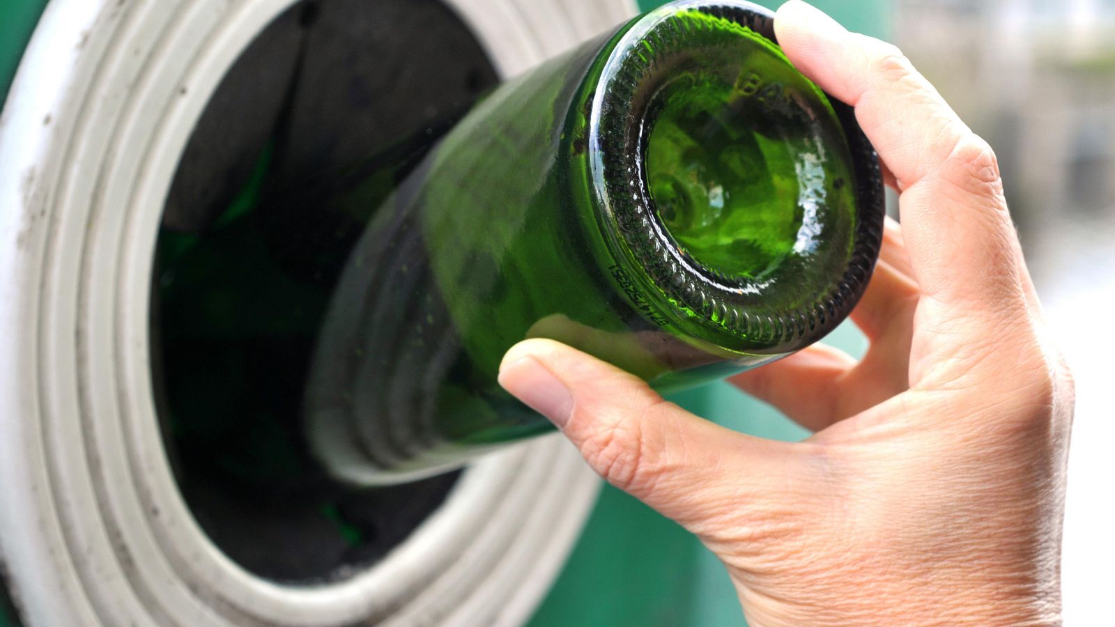Contenidor de reciclatge de vidre