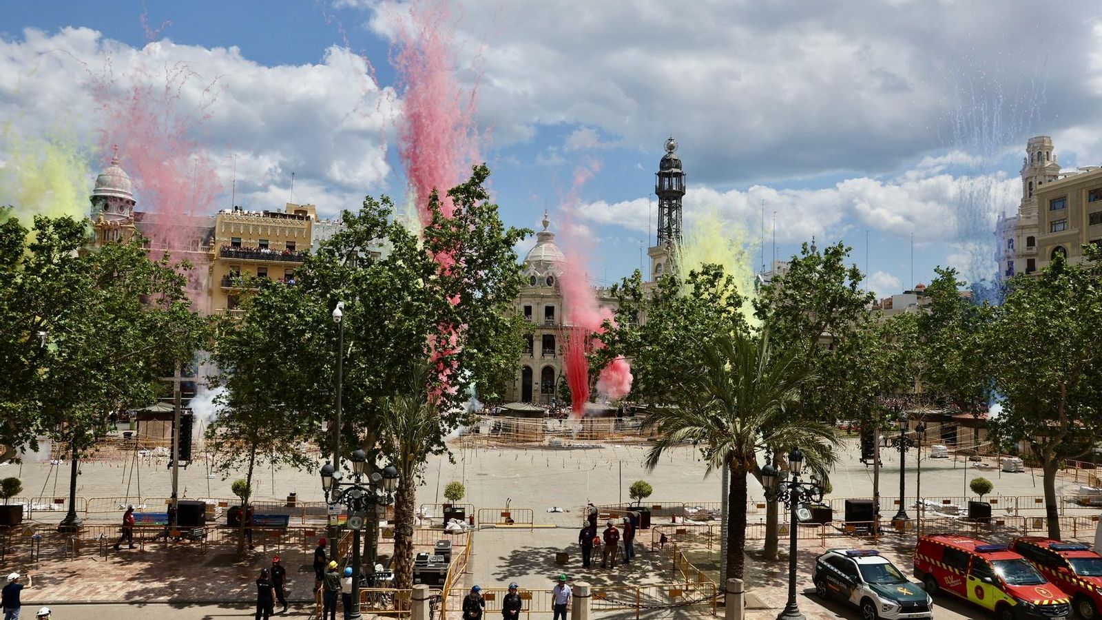 Segona mascletà ajornada de Falles 11 de maig