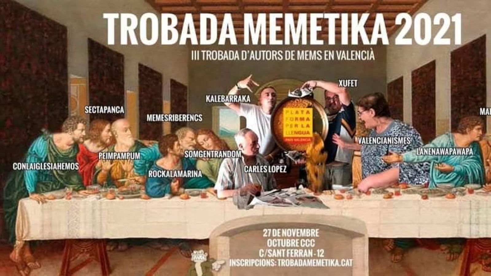 Cartell de l'edició de Memetika 2021