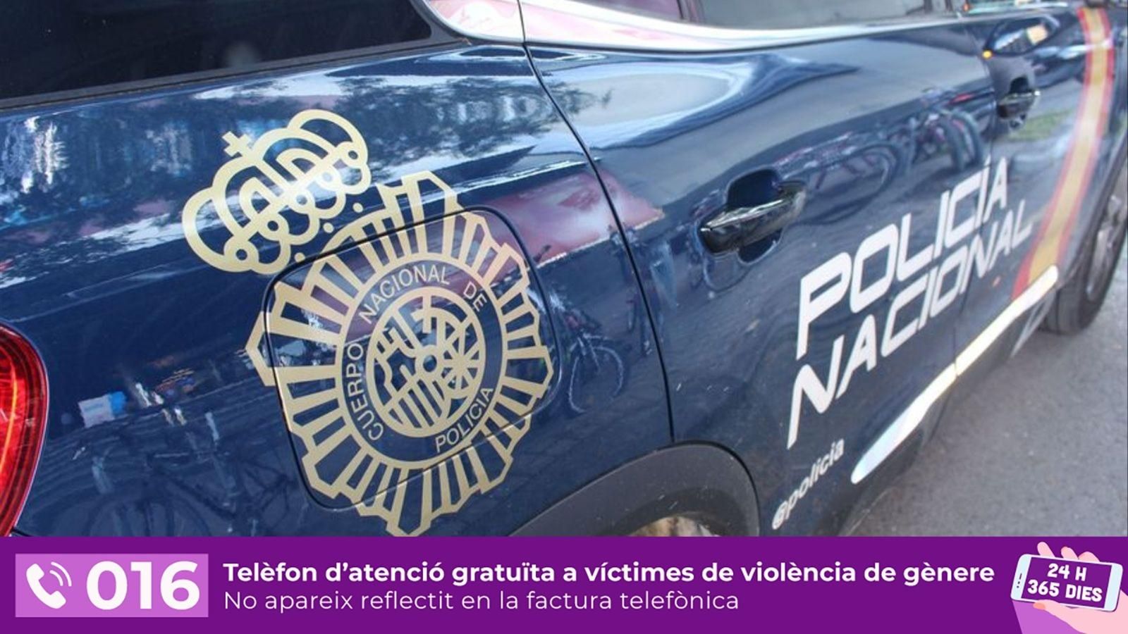 Vehicle de la Policia Nacional en una imatge d'arxiu
