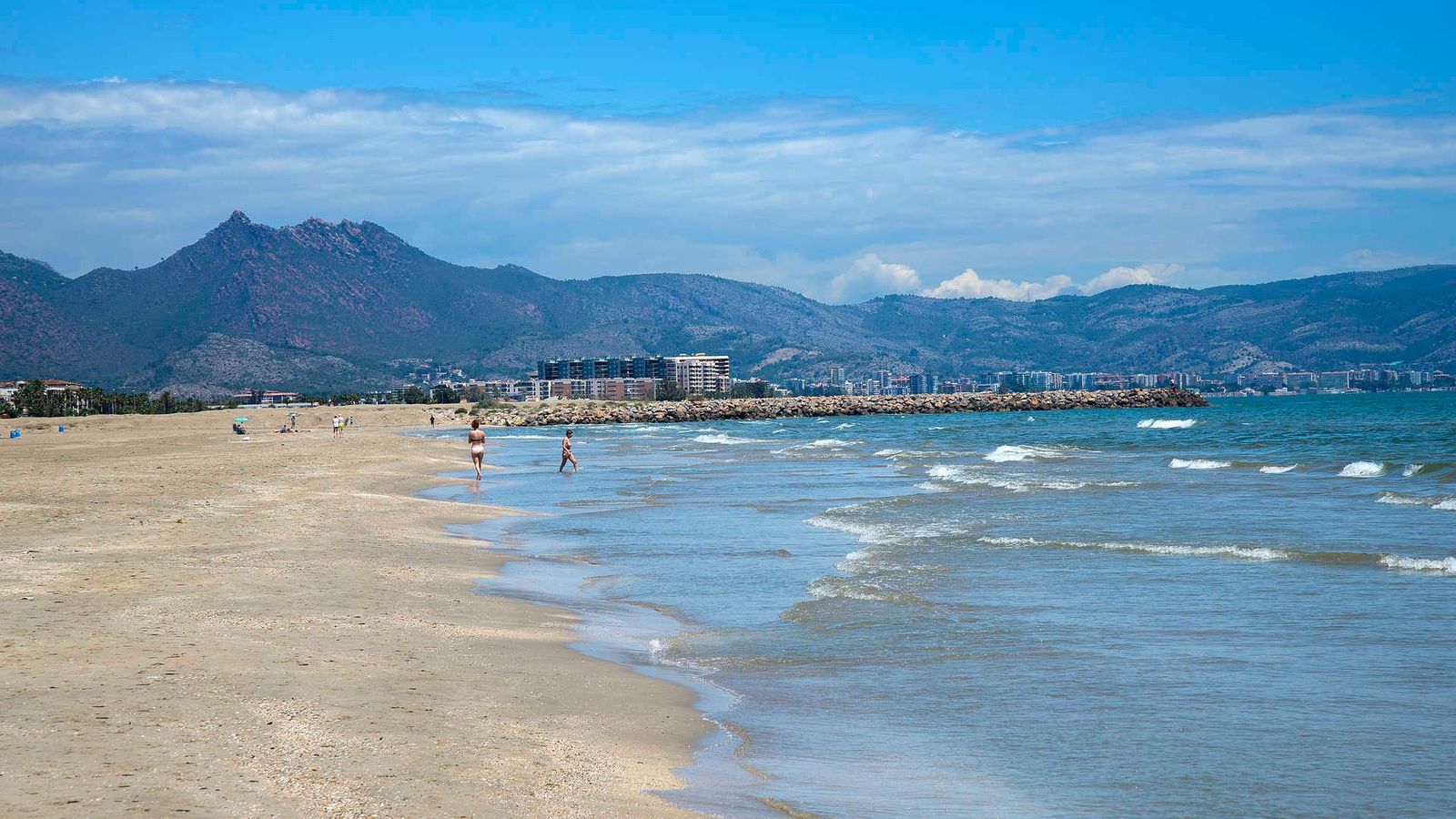 Imatge d'arxiu de la platja del Serradal, a Castelló de la Plana