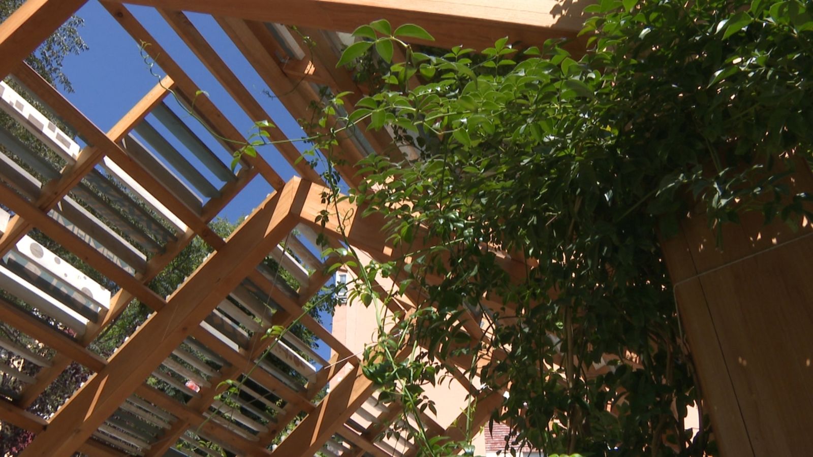 Els refugis climàtics comencen a ocupar l'espai públic