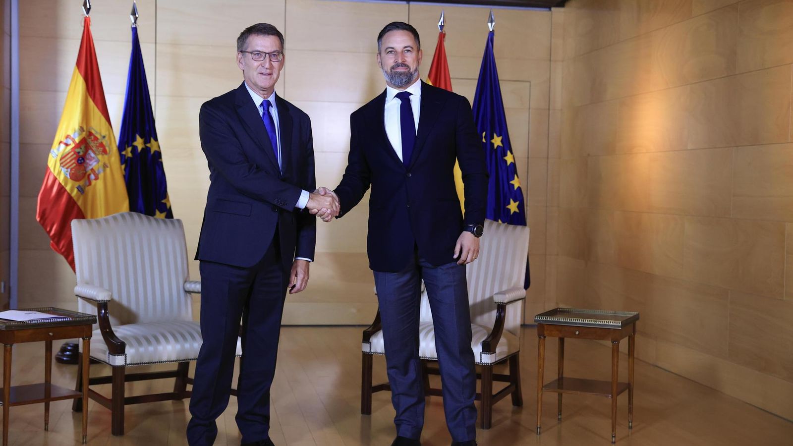 Feijóo i Abascal, reunits aquest dimarts