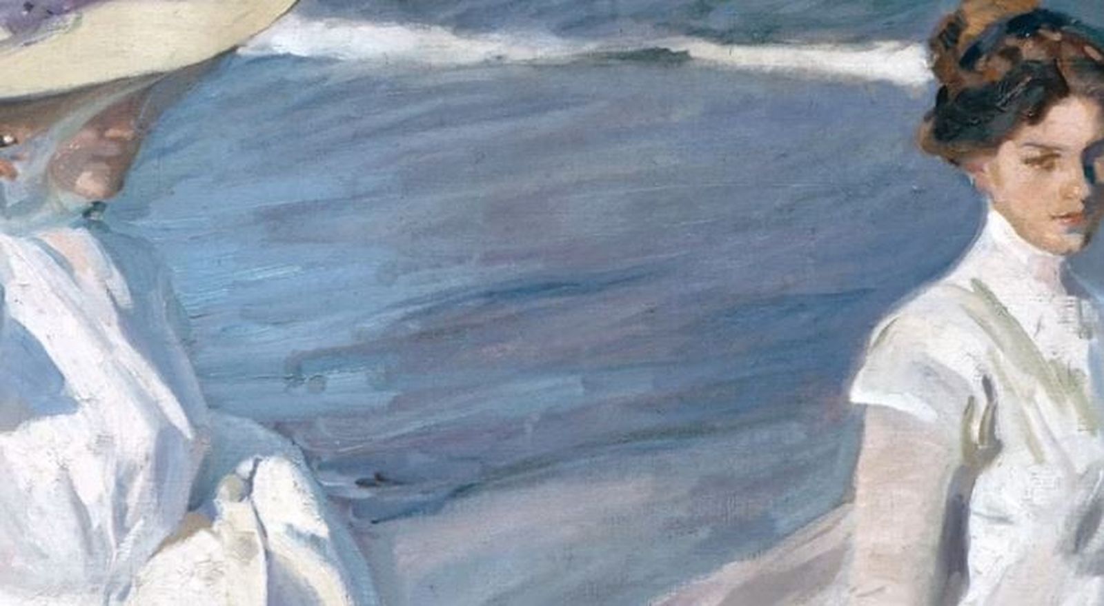 Una imatge d'un dels quadres de Sorolla