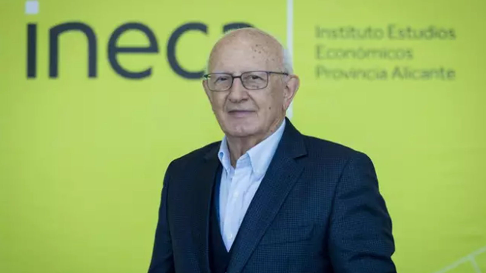 Joaquín Rocamora, fundador i president d'honor d'Ineca en una imatge d'arxiu