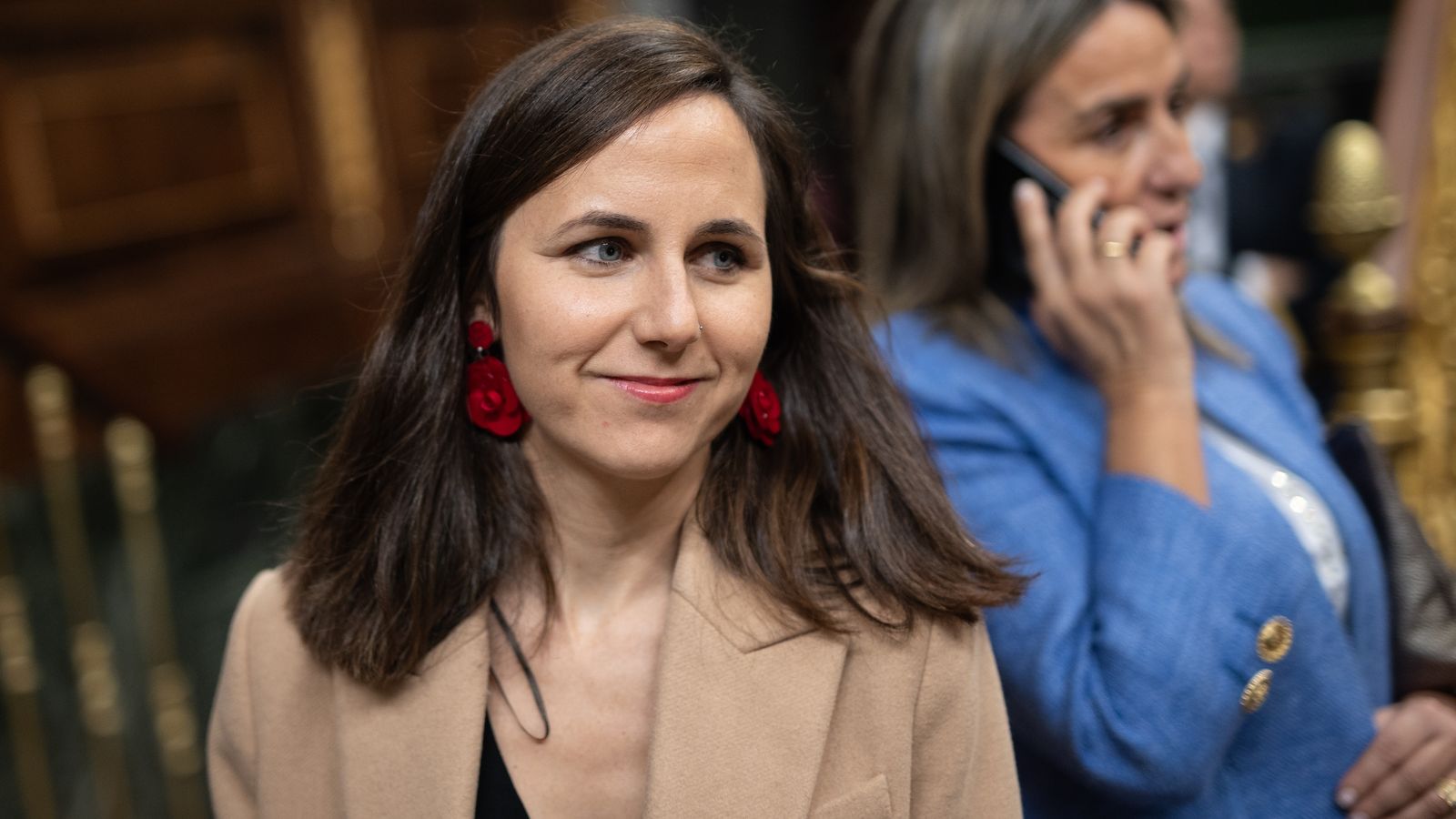 La secretària general de Podem, Ione Belarra, al Congrés