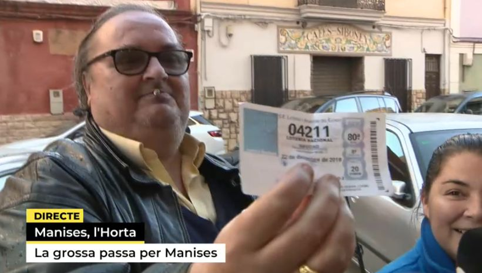 Les cares de satisfacció d'alguns manisers en saber, el 2018 que han guanyat la grossa