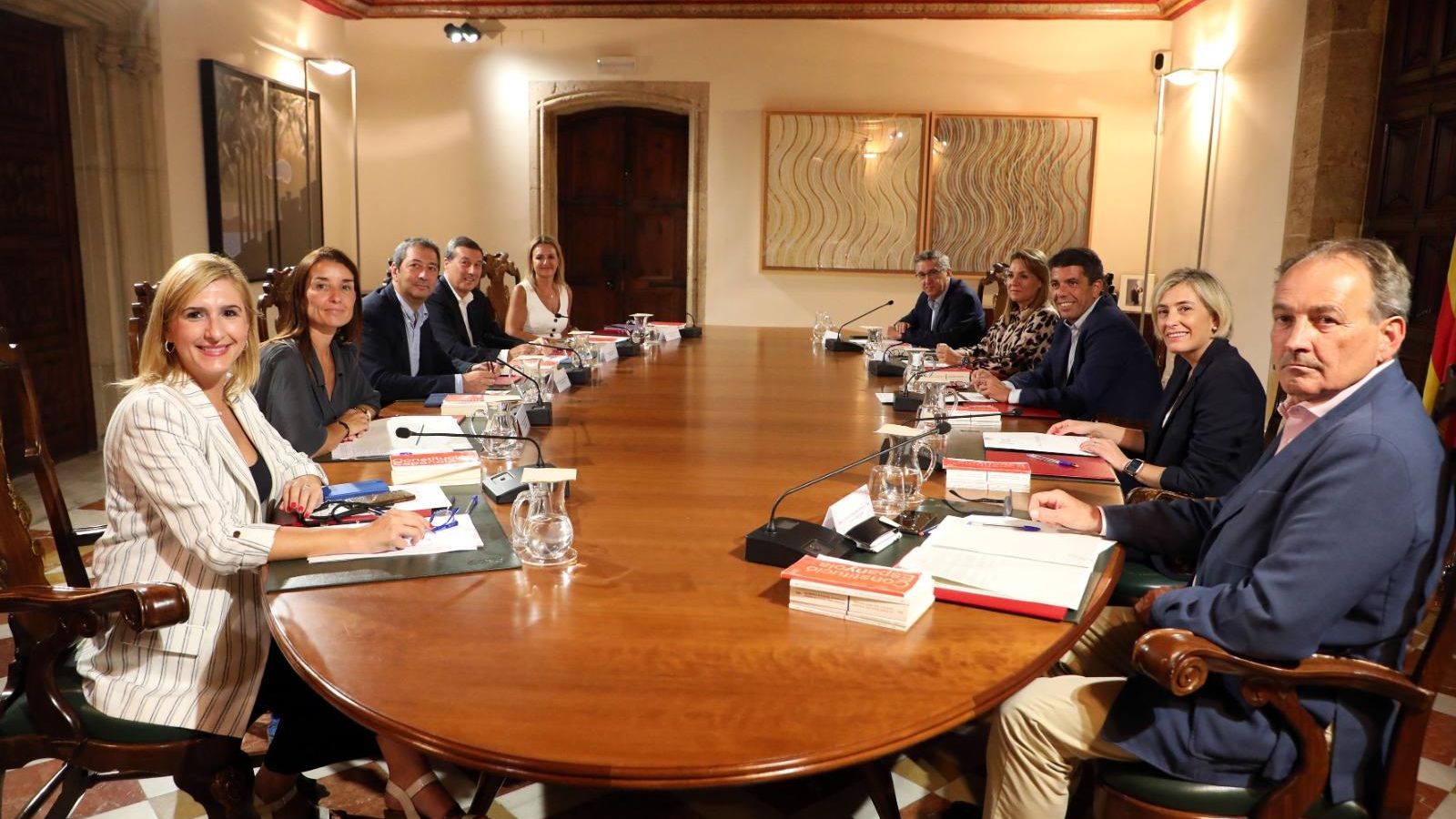 Carlos Mazón presideix la reunió extraordinària del ple del Consell Carlos Mazón presideix la reunió extraordinària del Ple del Consell