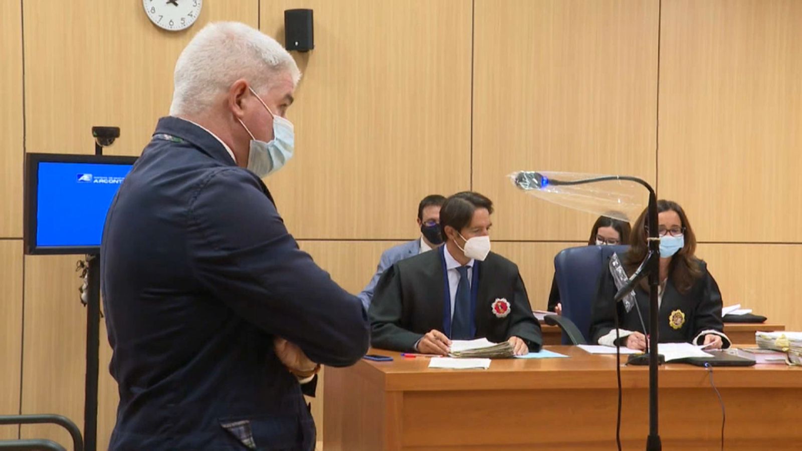 L'exdirector general d'RTVV, José López Jaraba, en una sessió del juí