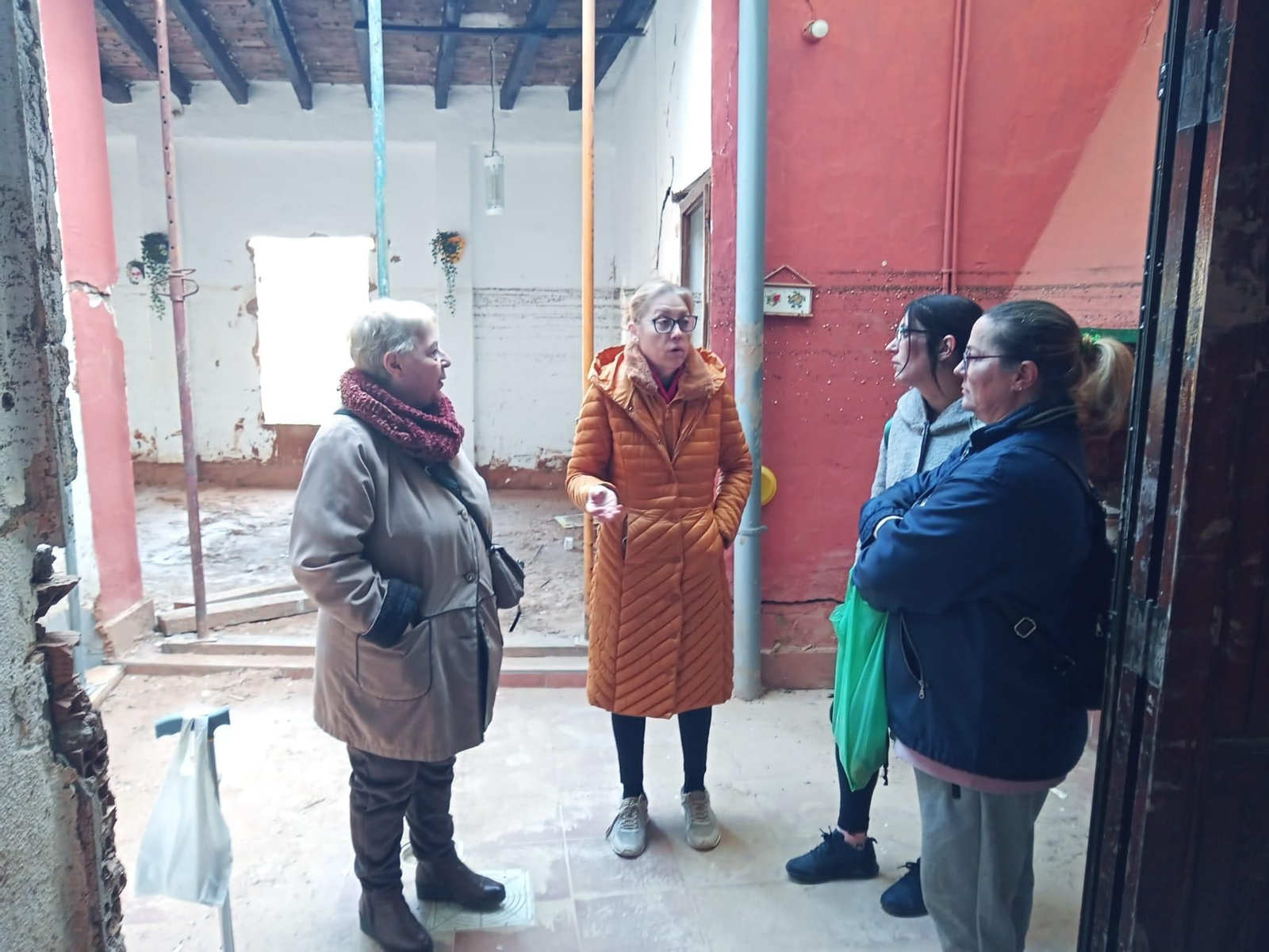 Veïnat de les cases afectades