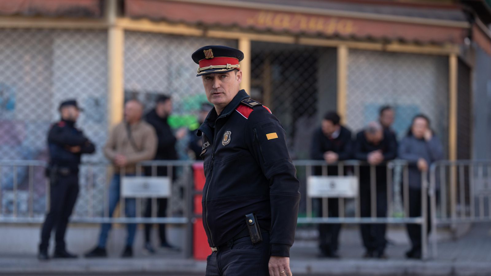 El cap dels mossos d'esquadra Josep Maria Estela