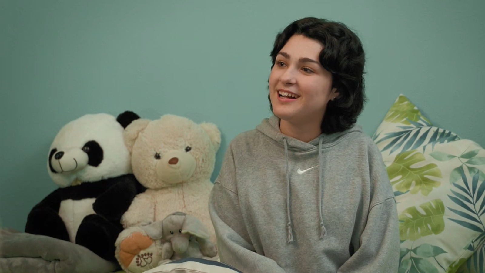 Daniela, amb un somriure enlluernador, conta com ha viscut la malaltia